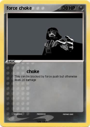 Pokemon force choke