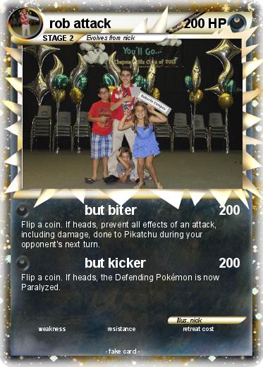 Pokemon rob attack