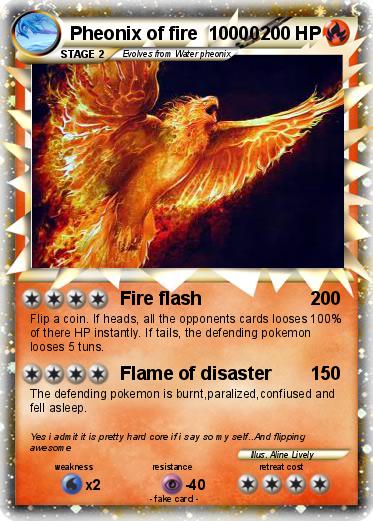 Pokemon Pheonix of fire  10000