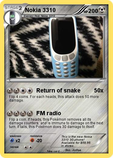 Pokemon Nokia 3310