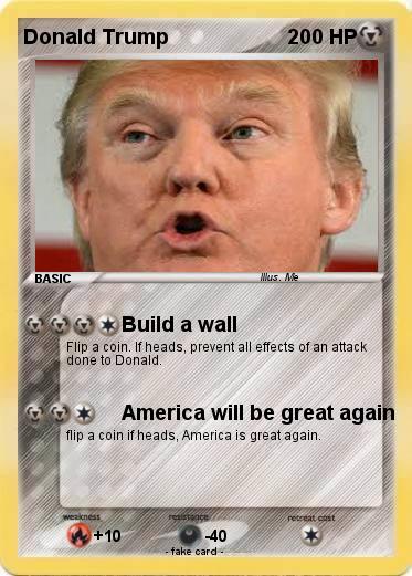 Pokemon Donald Trump