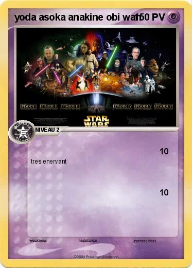 Pokemon yoda asoka anakine obi wan
