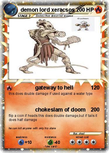 Pokemon demon lord xeracsos