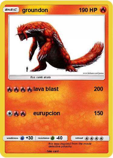 Pokemon groundon