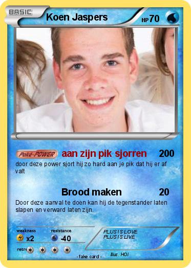 Pokemon Koen Jaspers