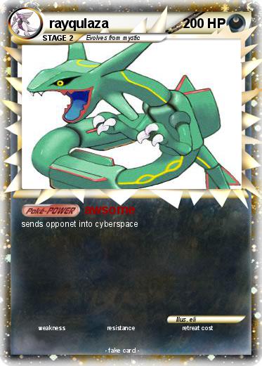 Pokemon rayqulaza