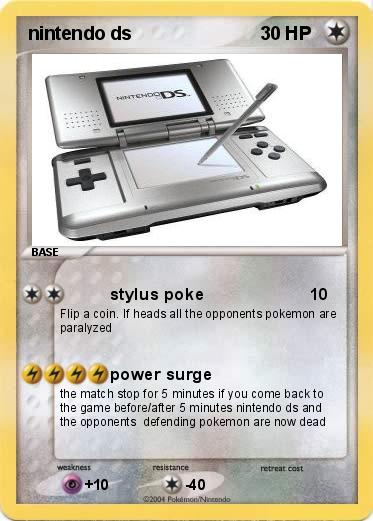 Pokemon nintendo ds