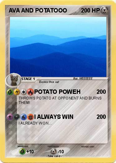 Pokemon AVA AND POTATOOO