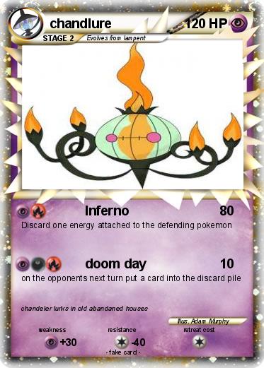 Pokemon chandlure