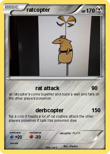 Pokemon ratcopter