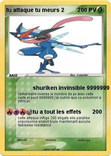 Pokemon tu attaque tu meurs 2