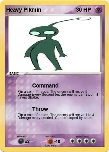 Pokemon Heavy Pikmin