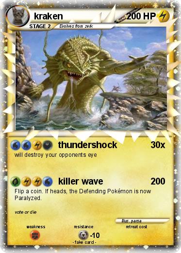 Pokemon kraken