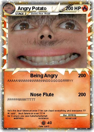 Pokemon Angry Potato