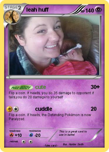 Pokemon leah huff