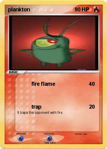 Pokemon plankton