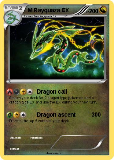 Pokemon M Rayquaza EX