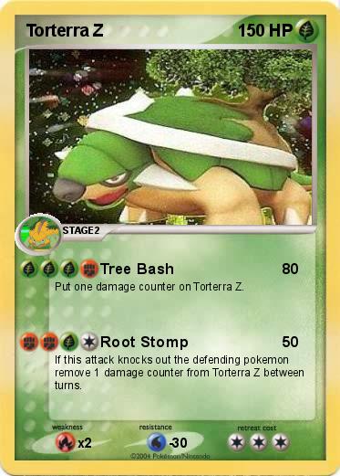 Pokemon Torterra Z