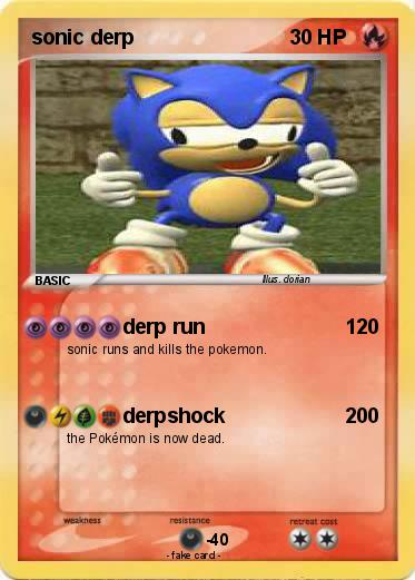 Pokemon sonic derp