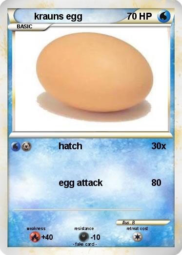 Pokemon krauns egg