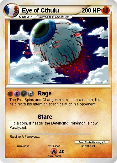 Pokemon Eye of Cthulu