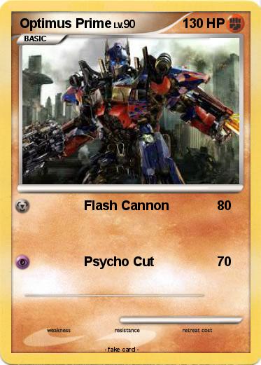 Pokemon Optimus Prime