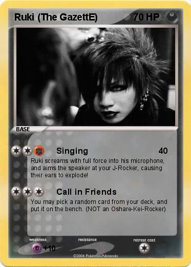Pokemon Ruki (The GazettE)