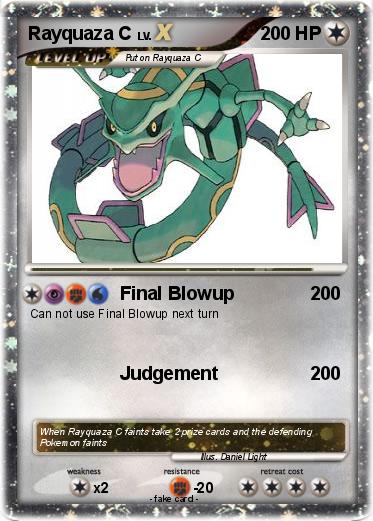 Pokemon Rayquaza C