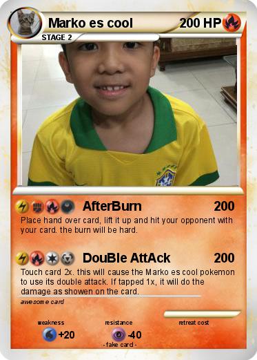Pokemon Marko es cool