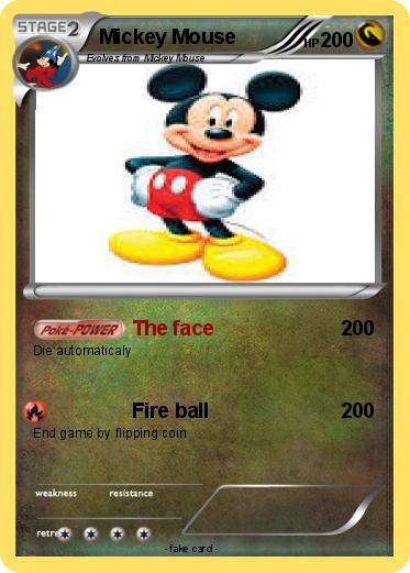 Pokemon Mickey Mouse