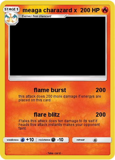 Pokemon meaga charazard x