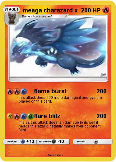 Pokemon meaga charazard x