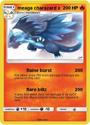 Pokemon meaga charazard x