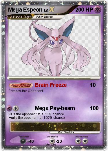 Pokemon Mega Espeon