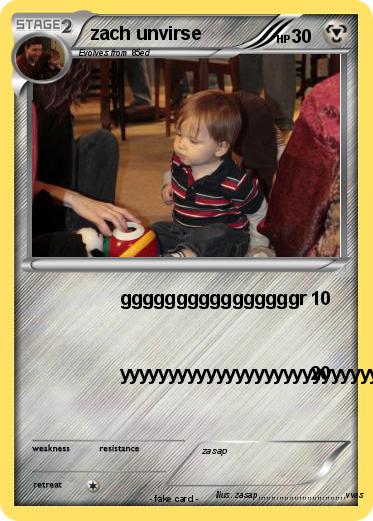 Pokemon zach unvirse
