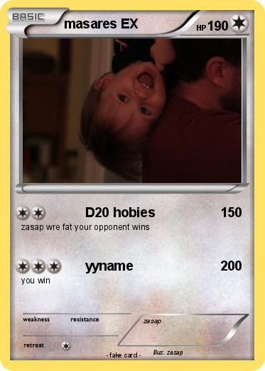 Pokemon masares EX