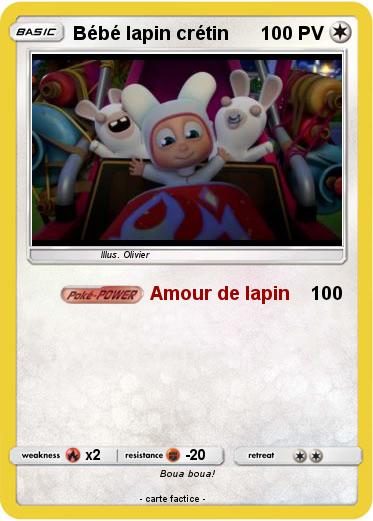 Pokemon Bébé lapin crétin