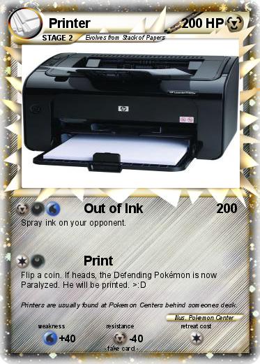 Pokemon Printer