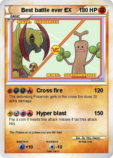 Pokemon Best battle ever EX