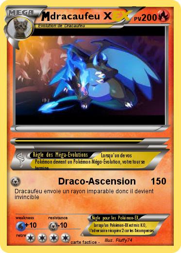 Pokemon dracaufeu X