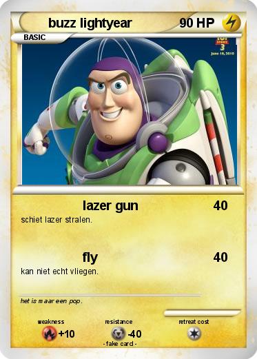 Pokemon buzz lightyear