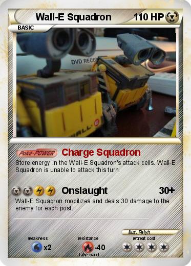 Pokemon Wall-E Squadron