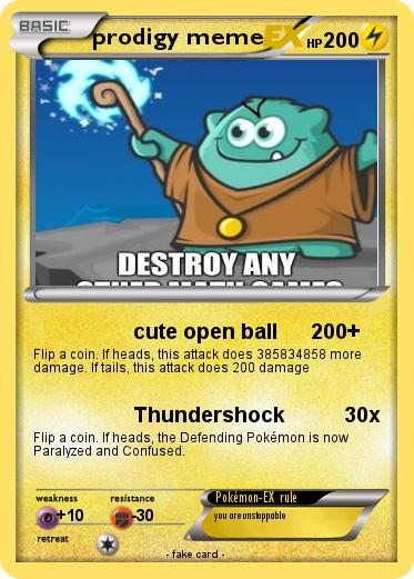 Pokemon prodigy meme