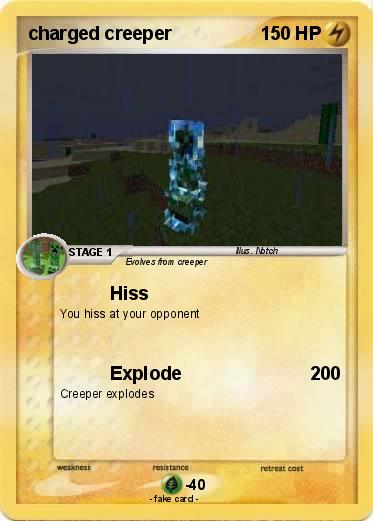 Pokemon charged creeper