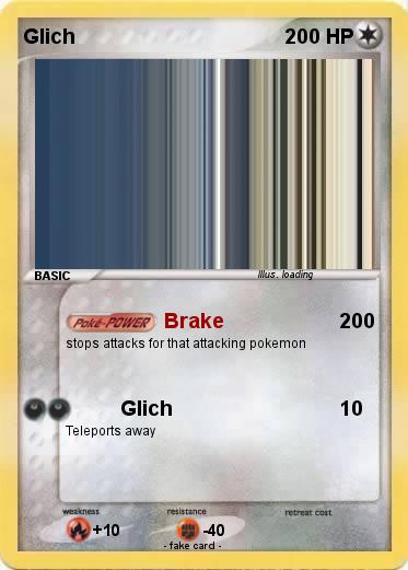 Pokemon Glich