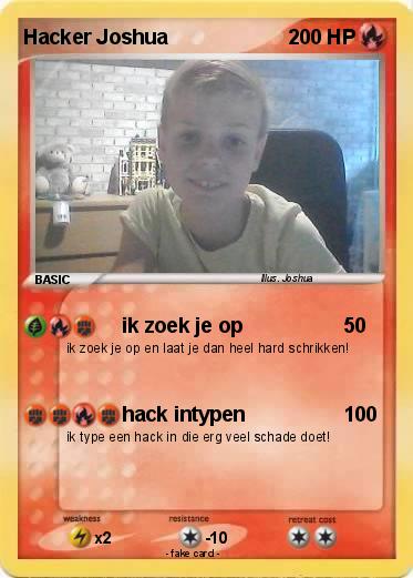 Pokemon Hacker Joshua