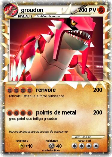 Pokemon groudon