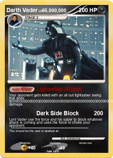 Pokemon Darth Vader