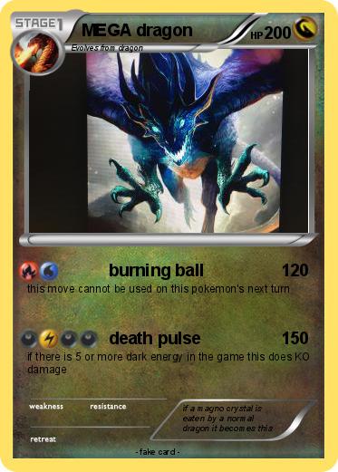 Pokemon MEGA dragon