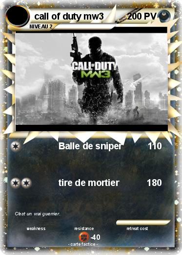 Pokemon call of duty mw3